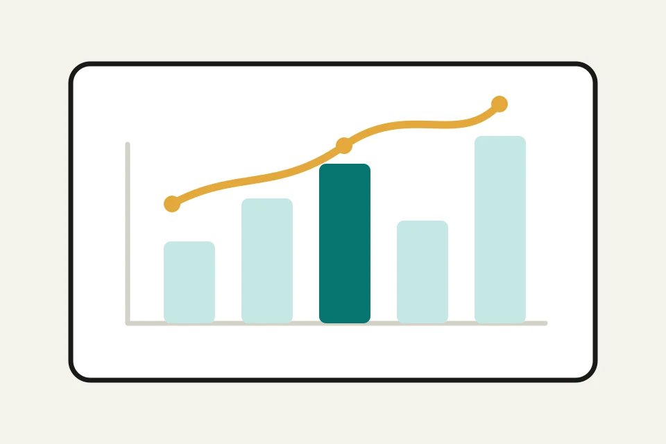 Utilization chart comparing demand across shared campus spaces